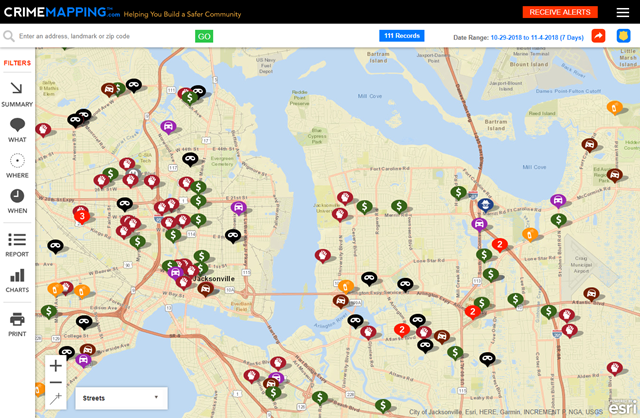 Miami Safe Areas Map – USTrave.com